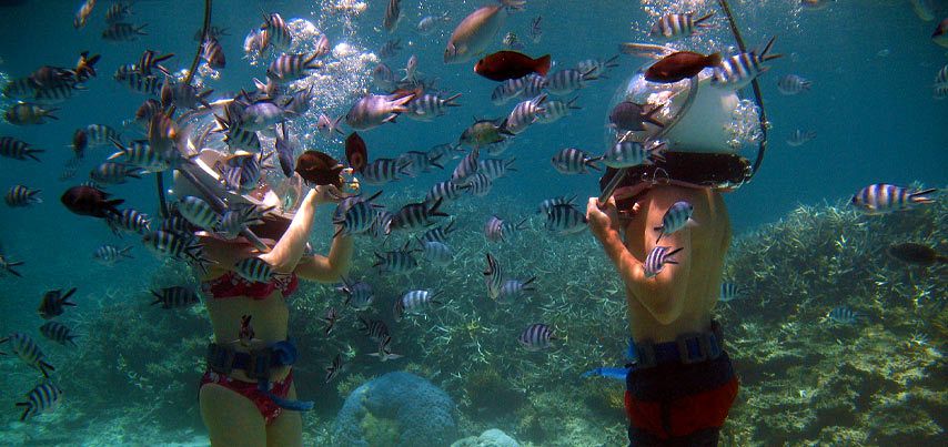 Underwater Sea Walk Excursion - Mauritius